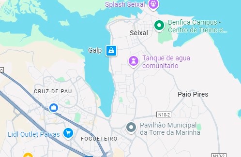 Localização do Seixal